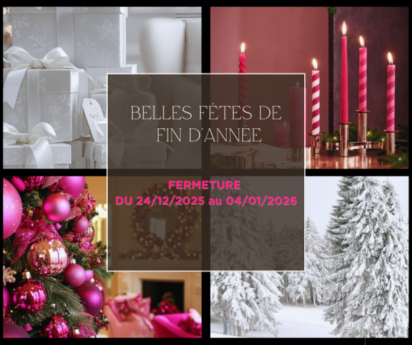 Fermeture FETES DE FIN D'ANNEE