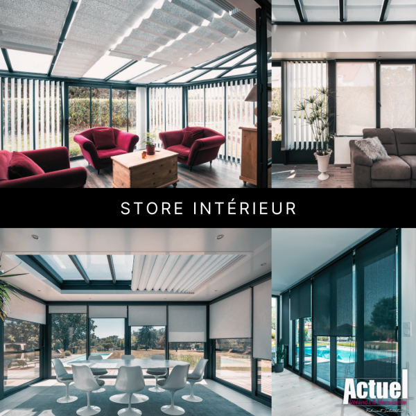 Stores intérieurs anti-chaleur