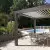 Pergola bio-climatique sur terrasse