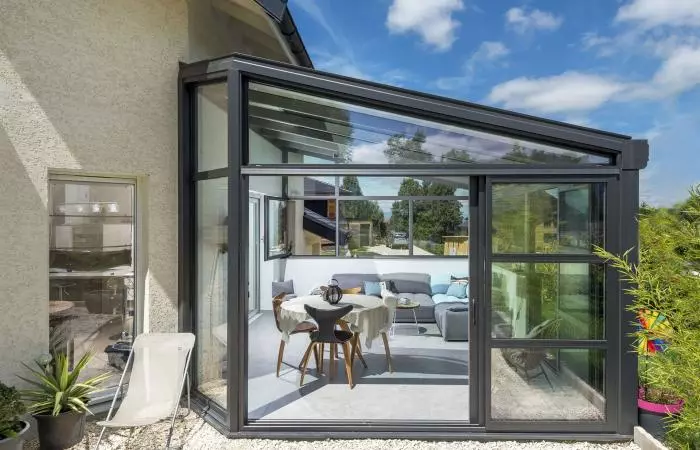 POse de véranda à Annecy