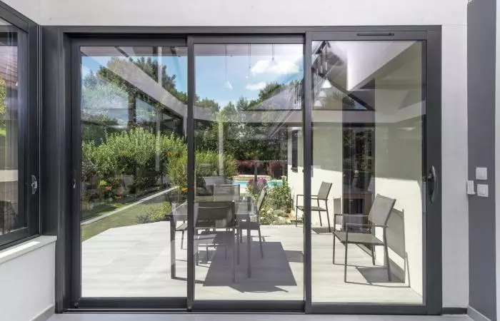 Pose baie vitrée Alu