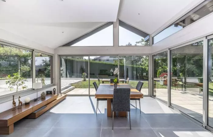 fabrication d'extension en ossature bois 