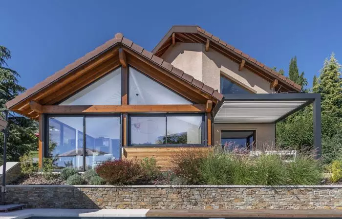 Fabrication d'extension bois à Annecy