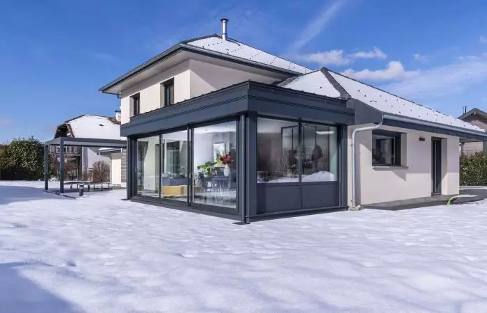 Extension et menuiseries aluminium à Annecy