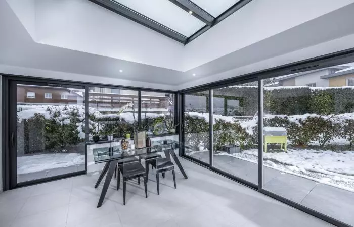 Extension toit plat sur mesureà Annecy