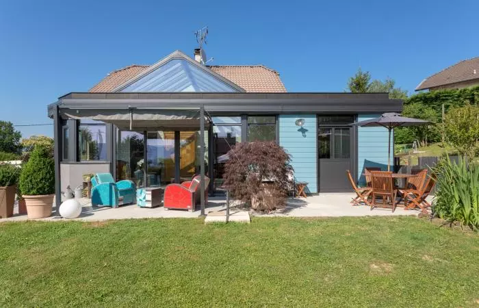 Fabricant d'extension à toiture plate à Annecy