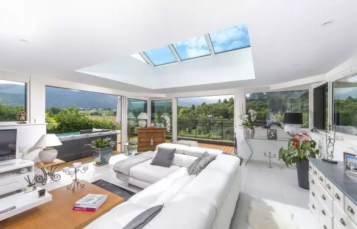 Fabricant d'extension de maison à toiture plate