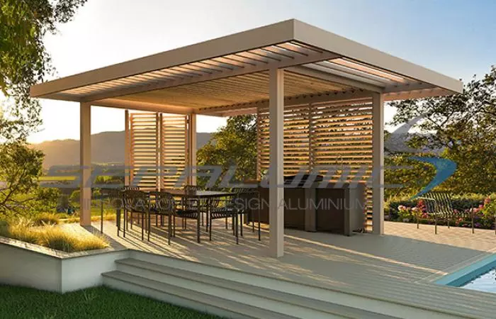 Pergola alu à Annecy