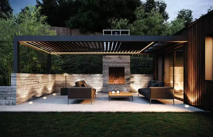 Ma pergola sur mesure en aluminium