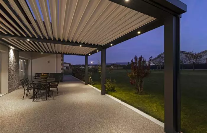 Ma pergola sur mesure à Annecy