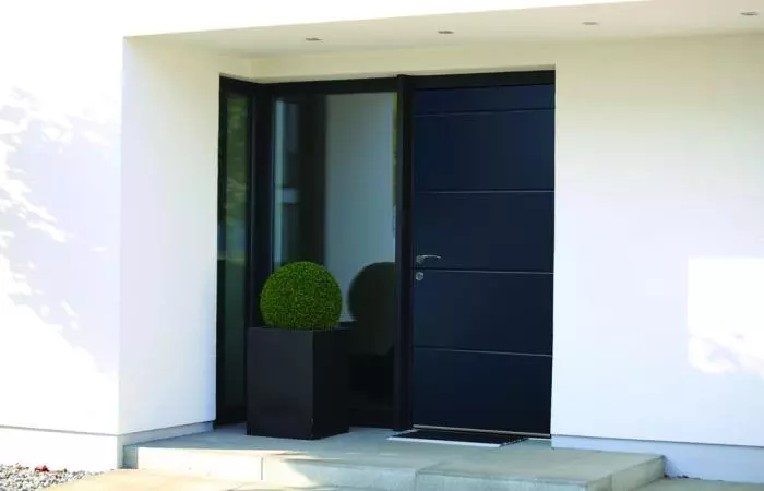 Fabricant de porte d'entrée alu