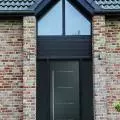 Fabrication et installation de porte en alu